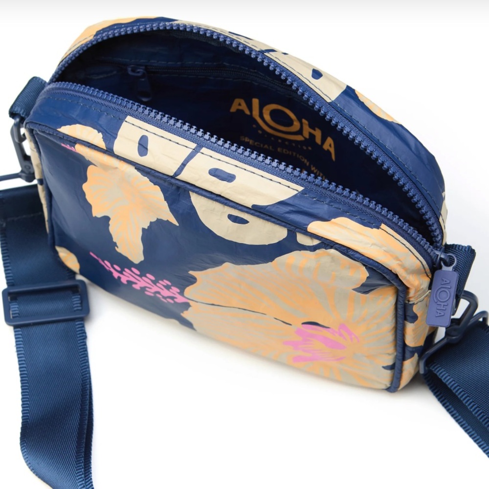 Aloha Navy Floral Splash-Proof Bag - Picture 3 of 10